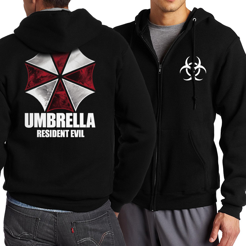 Resident Evil - เสื้อแจ็คเก็ตมีฮู้ด ลาย Umbrella