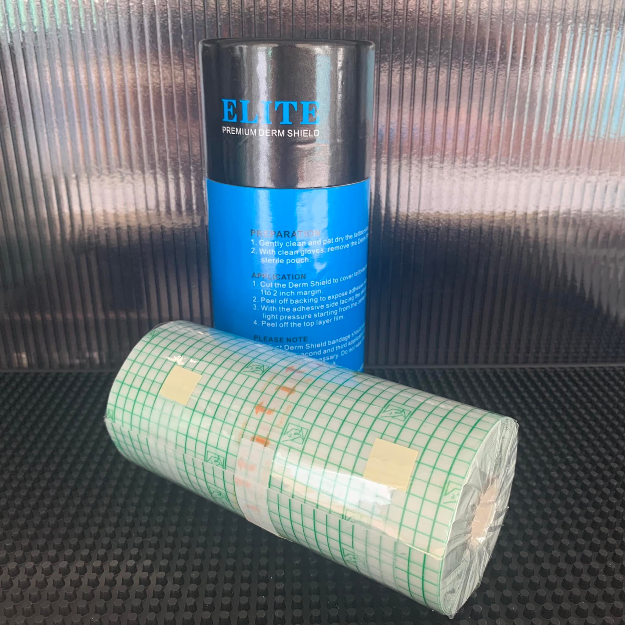 ฟิล์มแลปหลังสัก ELITE ฟิล์มแลปหลังสัก ELITE Premium Derm Shield in Sheets
