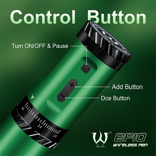 AVA EP10 Wireless ワイヤレス タトゥーマシン アート用品 AVA