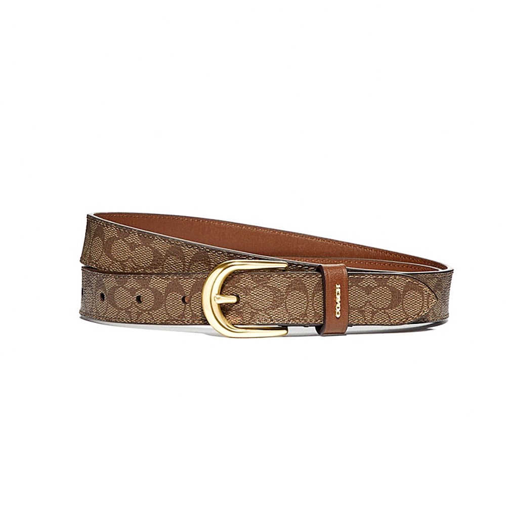 COACH F78179 CLASSIC BELT IN SIGNATURE CANVAS (IMBDX) [F78179IMBDXXL]