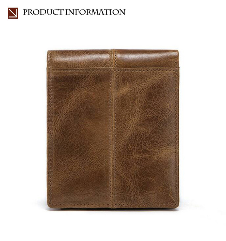 For You Leather WL01 กระเป๋าสตางค์ผู้ชาย กระเป๋าสตางค์หนังแท้ กระเป๋าสตางค์แบบพับ บางเบา ช่องเยอะ กะทัดรัด WL01