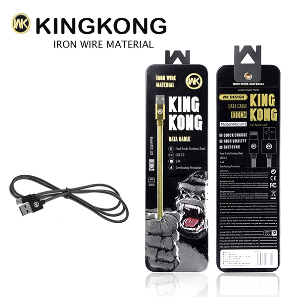 สายชาร์จ WK KingKong WDC-013 iPhone