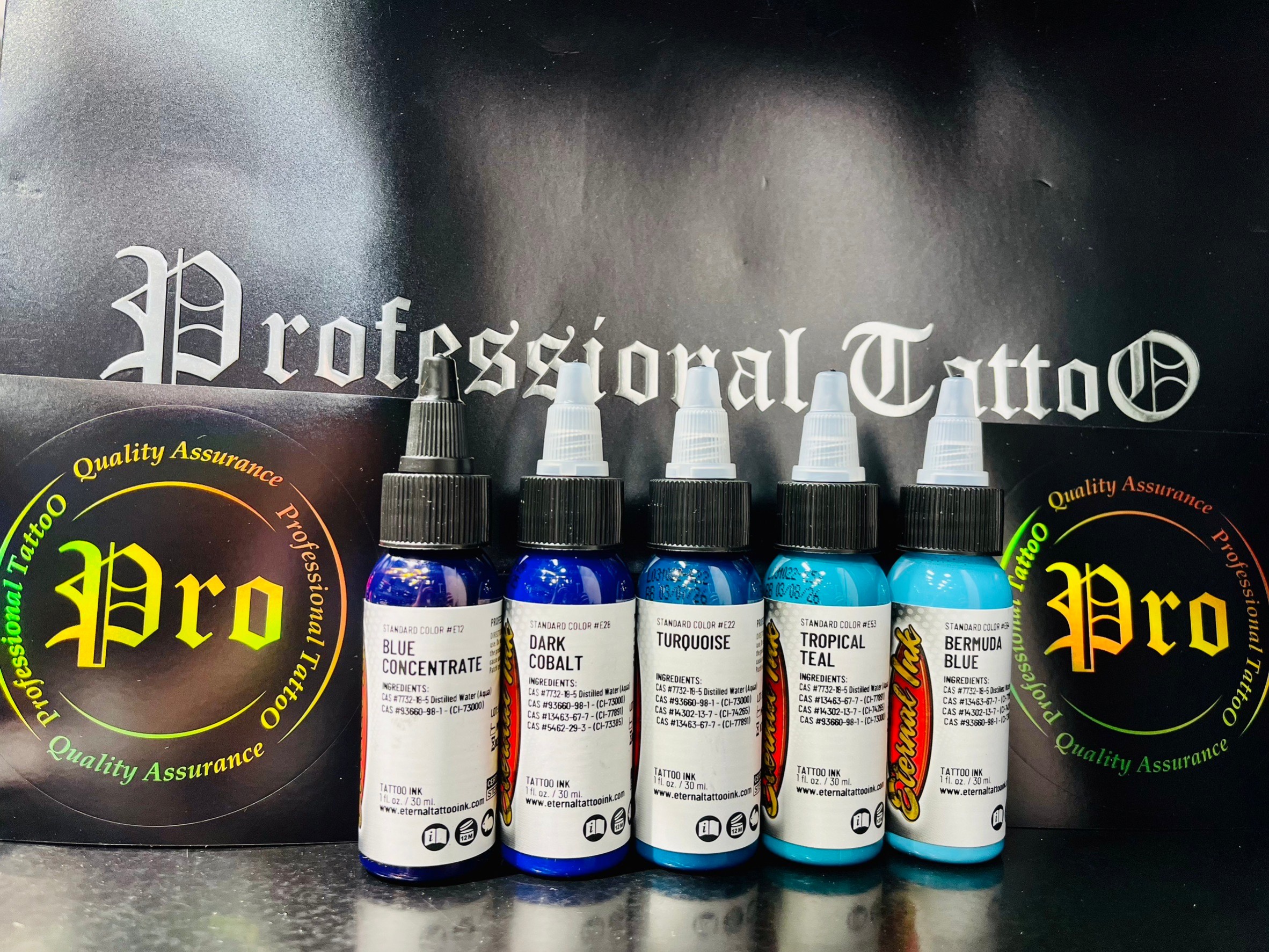 ETERNAL TATTOO INK สีสัก ETERNAL TATTOO INK 1oz หมึกสักอีเทอนอล 1 ออนซ์ 1 ออนซ์
