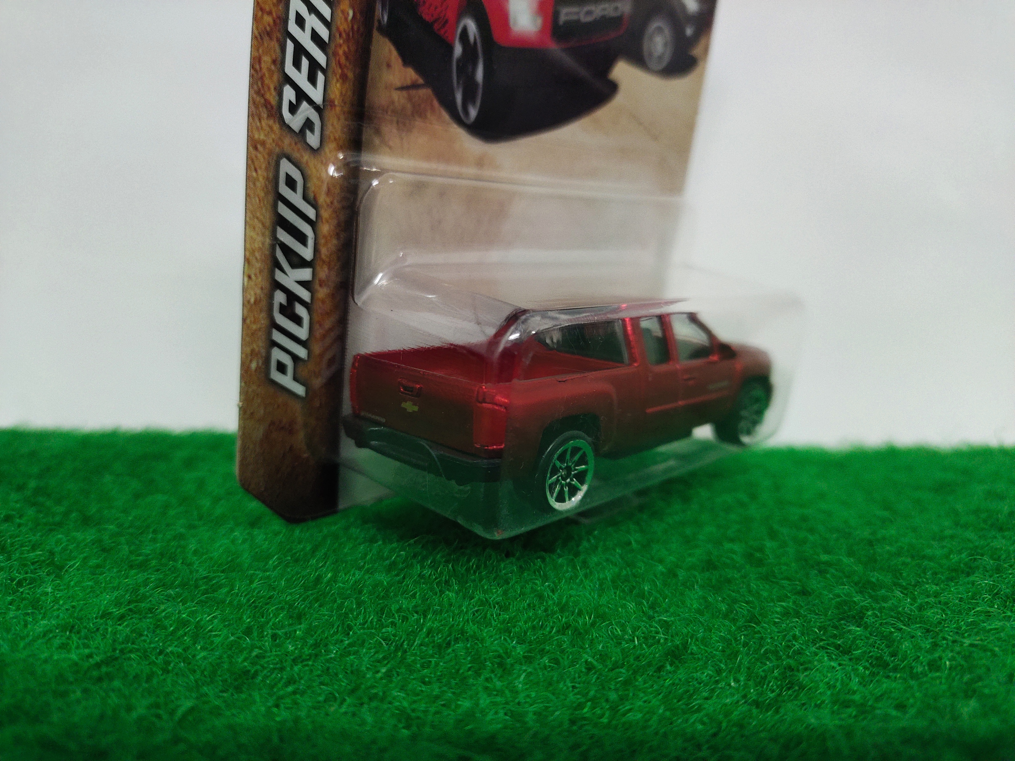 Majorette Pickup Series Chevrolet Silverado สีแดง