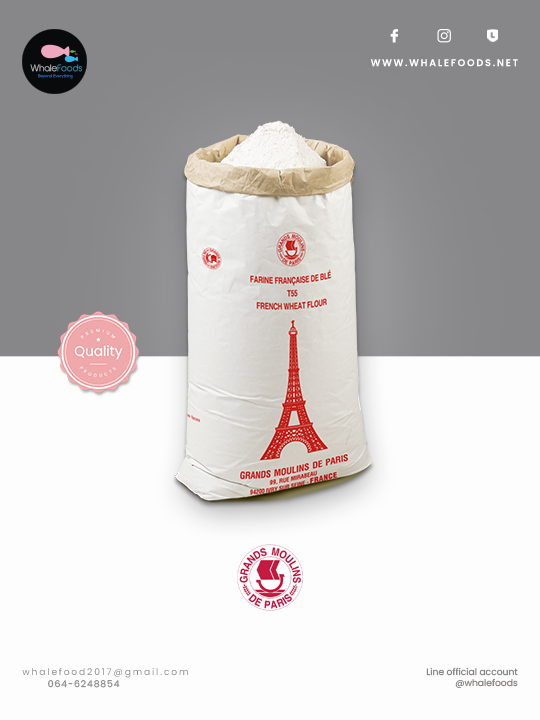 T55 Francaise de Froment (French wheat flour) แป้งอเนกประสงค์ T55
