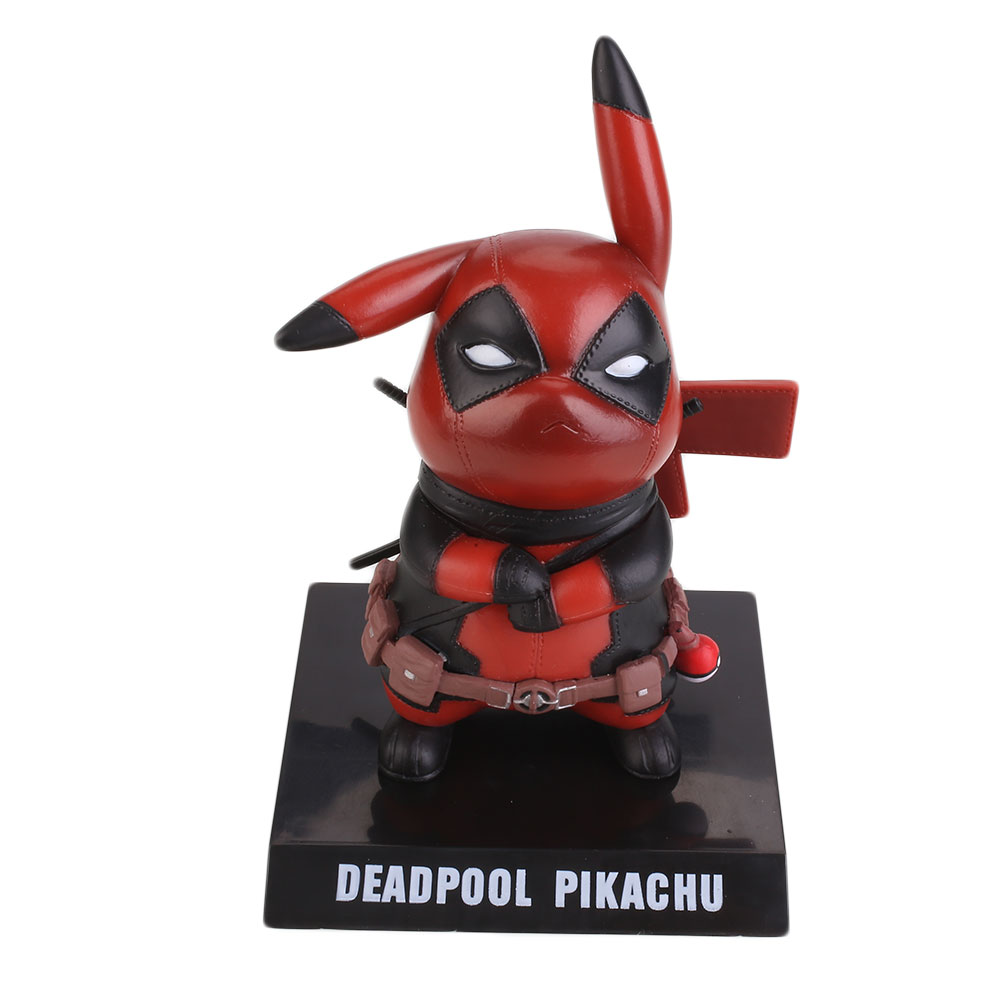 Pokemon - Deadpool Pikachu Action Figure