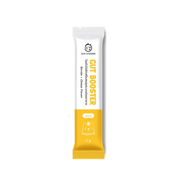 APG Sun Wonder Cat Cut Booster ผงอาหารเสริมปรับสมดุลลำไส้ 1g.