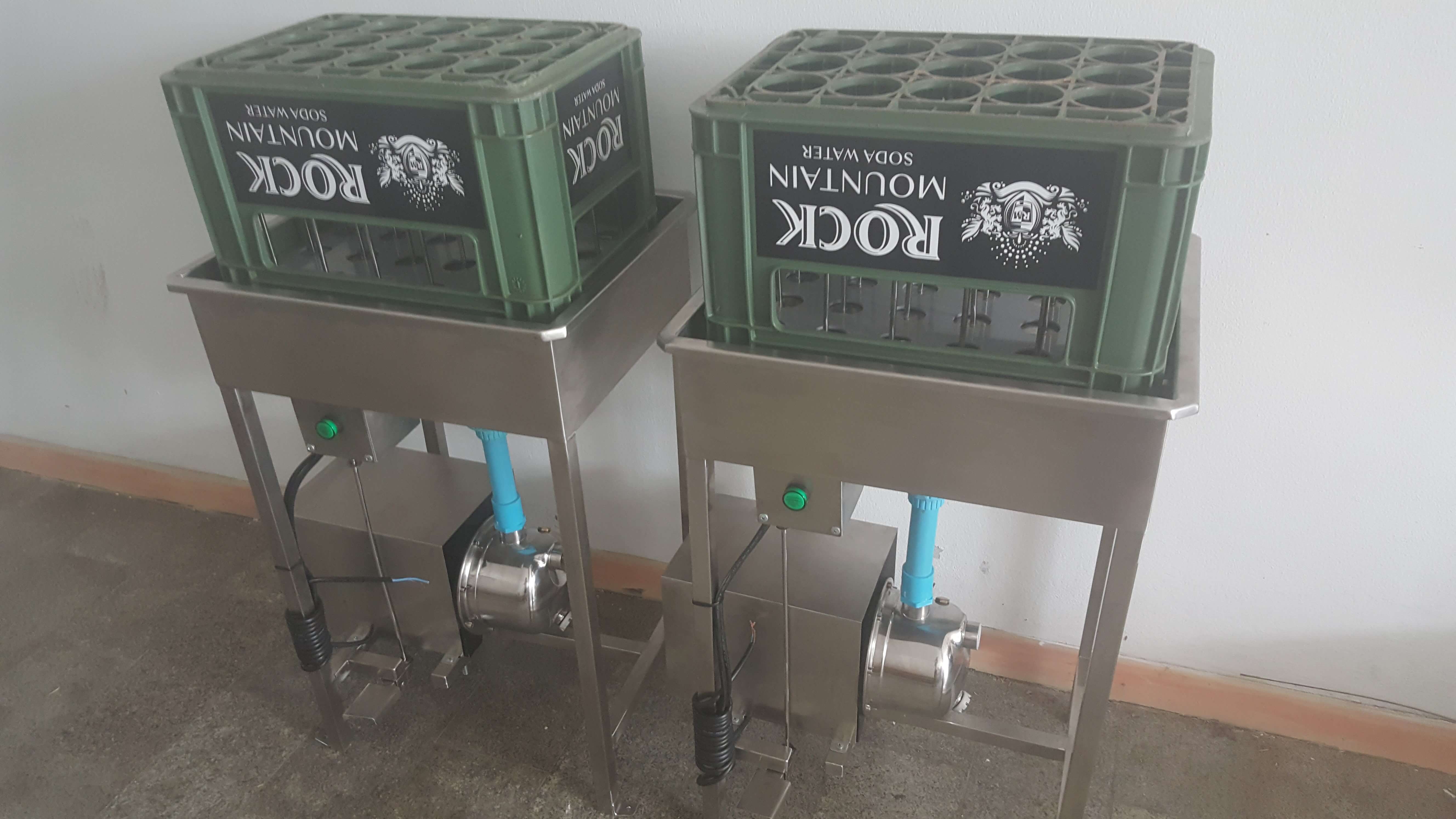 เครื่องล้างขวด24หัว(มีปั๊ม)