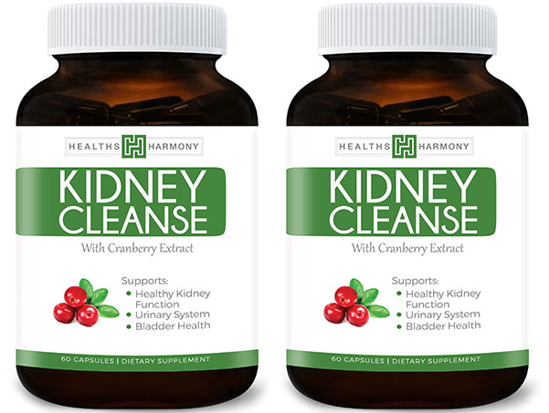 (แพคคู่) อาหารเสริมรักษาโรคไตเสื่อม ไตวายเรื้อรัง Kidney Cleanse สารสกัดจากธรรมชาติ 100% นำเข้าจากอเมริกา