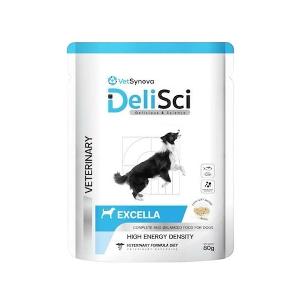 DeliSci - Excella Wet Fish For Dog 80g.