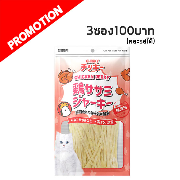 Chicky KCE05 ปลาเส้น รสดั้งเดิม 45 กรัม