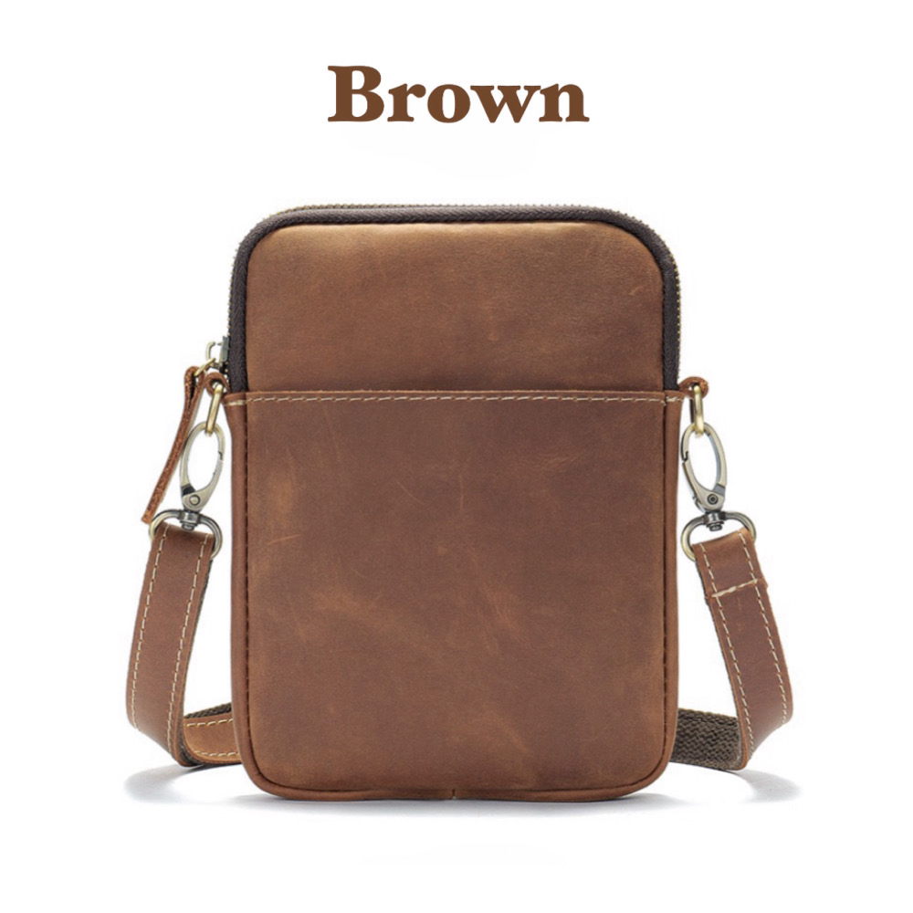 For You Leather กระเป๋าสะพายข้าง ผู้ชาย ใบเล็ก หนังแท้ พรีเมี่ยม รุ่น LB69 LB69