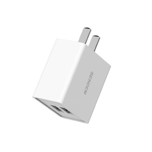 Adapter Sendem SDM-C88 ชาร์จไว 3.4A หัวชาร์จ 2 USB ของแท้ ประกันศูนย์ 1 ปี