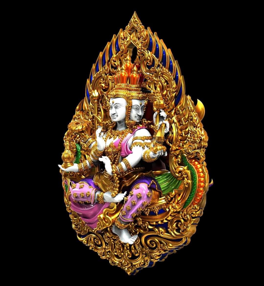 พระพิฆเนศ เจ้าสัวจตุรถีมหาเศรษฐี (พร้อมส่ง)