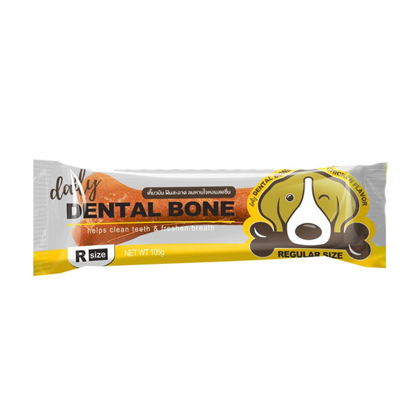 Dental Bone DBR02 Size R รสไก่ 105 กรัม