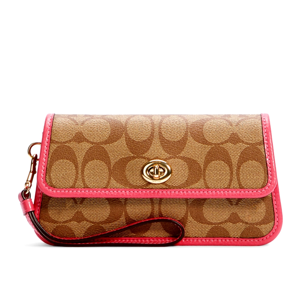 COACH C2299 ORIGINALS WRISTLET IN SIGNATURE CANVAS (IMD9S) [C2299IMD9S]