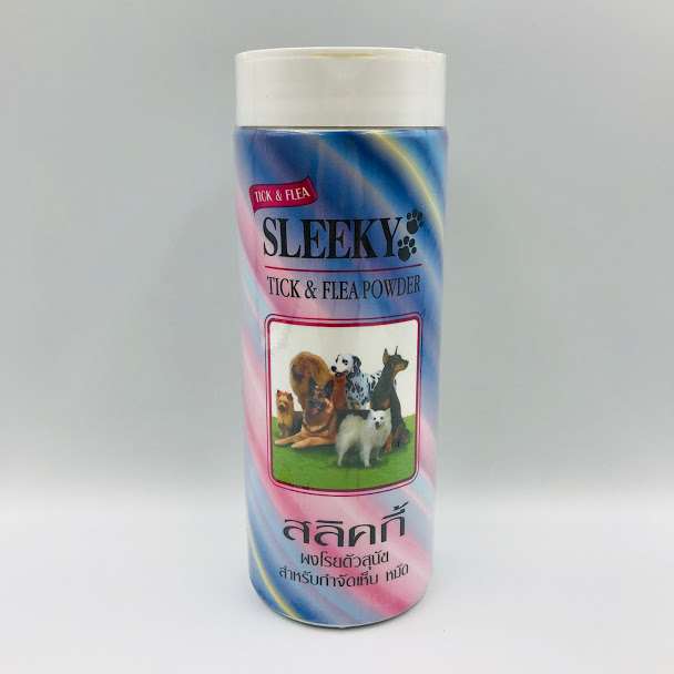 Sleeky ผงกำจัดเห็บหมัด/ไร 250 g.