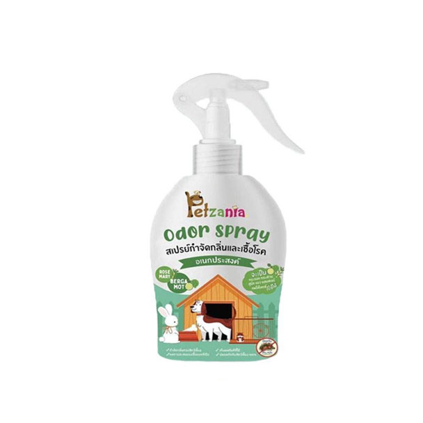 Pet Petzania สเปรย์กำจัดกลิ่นละเชื้อโรคอเนกประสงค์ 250 ml.