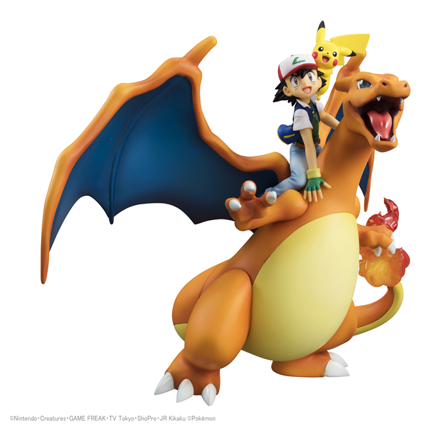 Pokemon - G.E.M. Series Satoshi, Pikachu & Charizard [ของแท้]