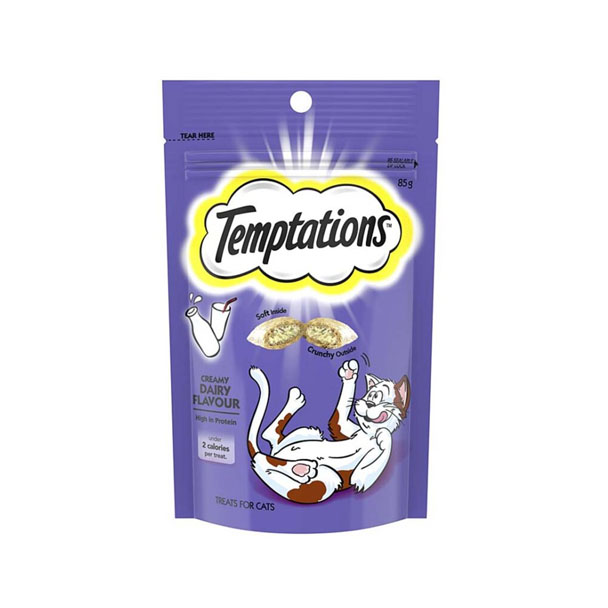 Temptations ขนมแมว-ครีมมี่แดรี่่ 85 g.