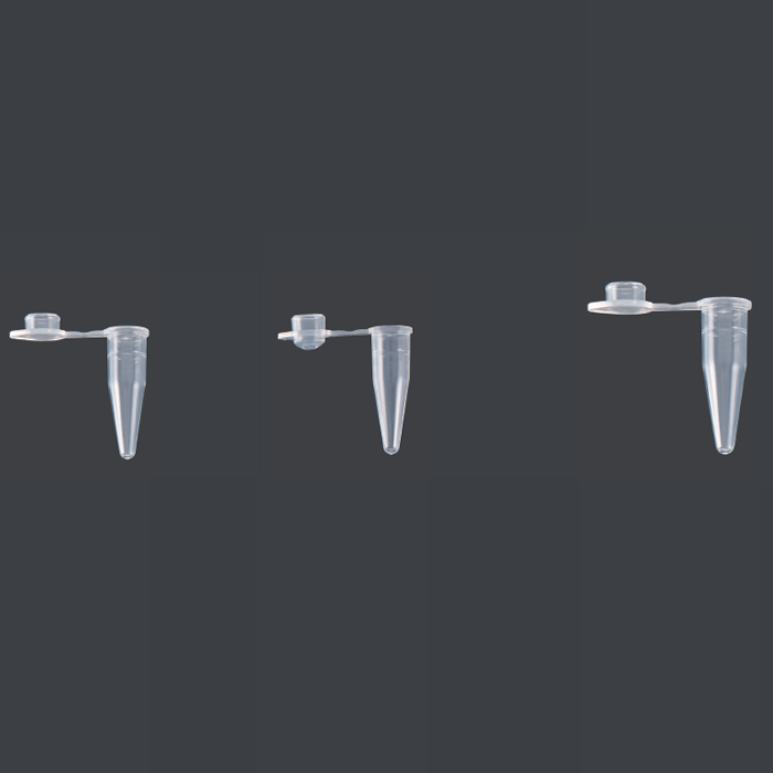 หลอด 0.2 ml หลอดพีซีอาร์ฝาเรียบ PCR tube flat cap (non-sterile)