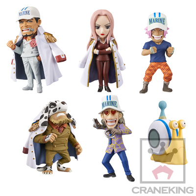 One Piece - World Collectable Figure Marine Set 1 [ของแท้] [แมวทอง]