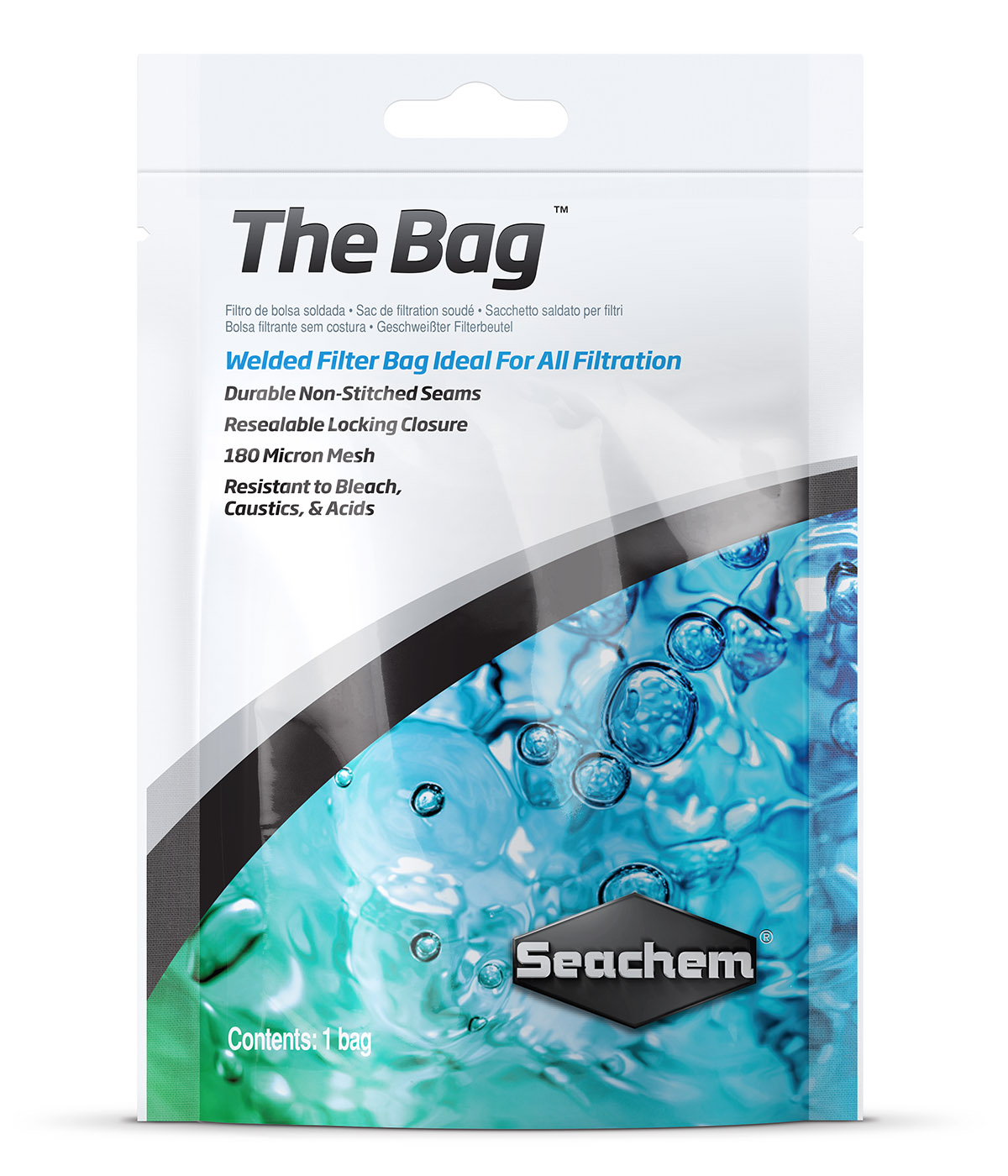 Seachem The Bag ถุงกรองไนรอนคุณภาพสูง 180 ไมคอน สำหรับใส่ Purigen