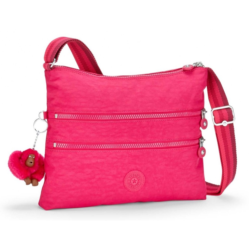 ของแท้100% กระเป๋า Kipling Alvar - Cherry Pink C [K13335K77]