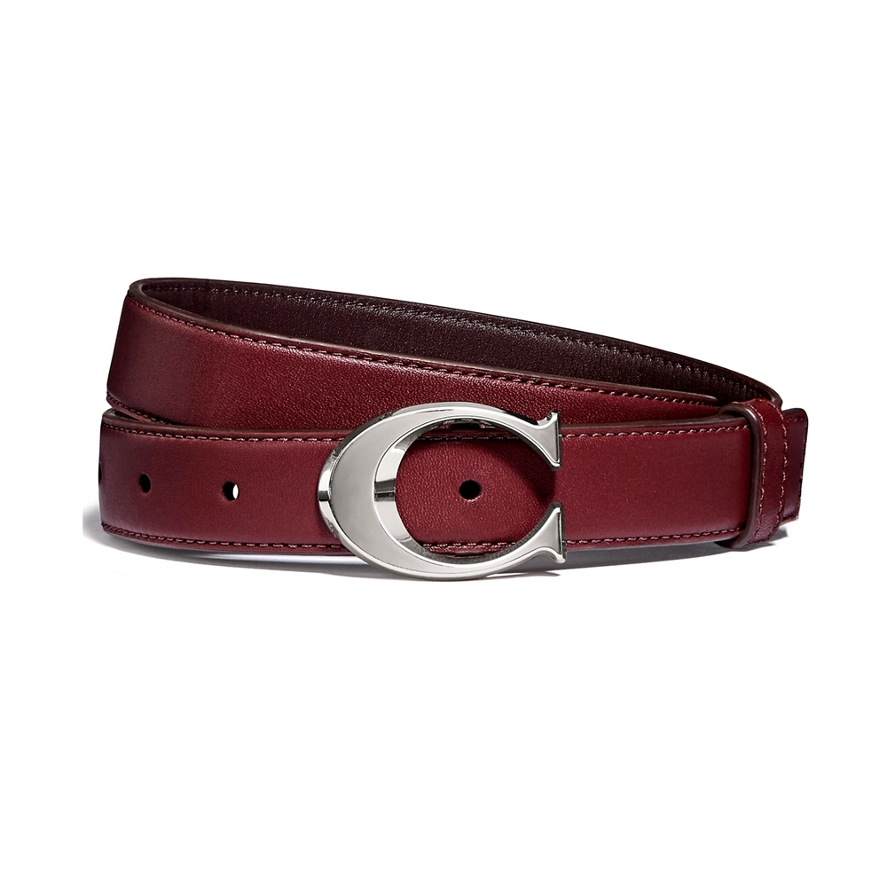 COACH F83960 SIGNATURE BUCKLE BELT, 25MM (SVL3US) [F83960SVL3US