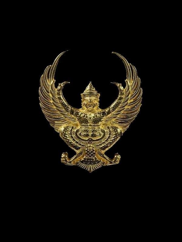 องค์พญาครุฑ รุ่นมหาเศรษฐีเฮงๆรวยๆ ปี2563เนื้อทองคำ พิมพ์เล็ก