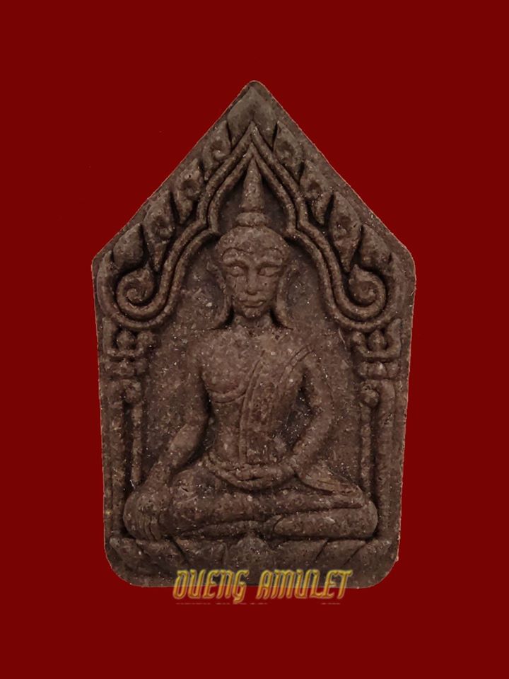 ขุนแผนพระอาจารย์ตี๋เล็ก "รุ่นพลังพุทธคุณ เสาร์ 5" ปี 61 เนื้อไม้ธนสิทธิ์ ฝังหินพระธาตุ ตะกรุดเงินจารมือ