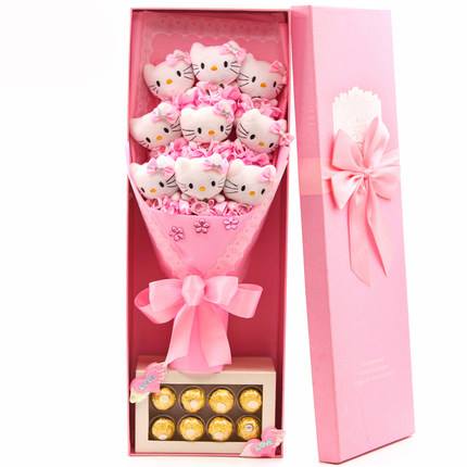 ช่อดอกไม้ - Hello Kitty No.07