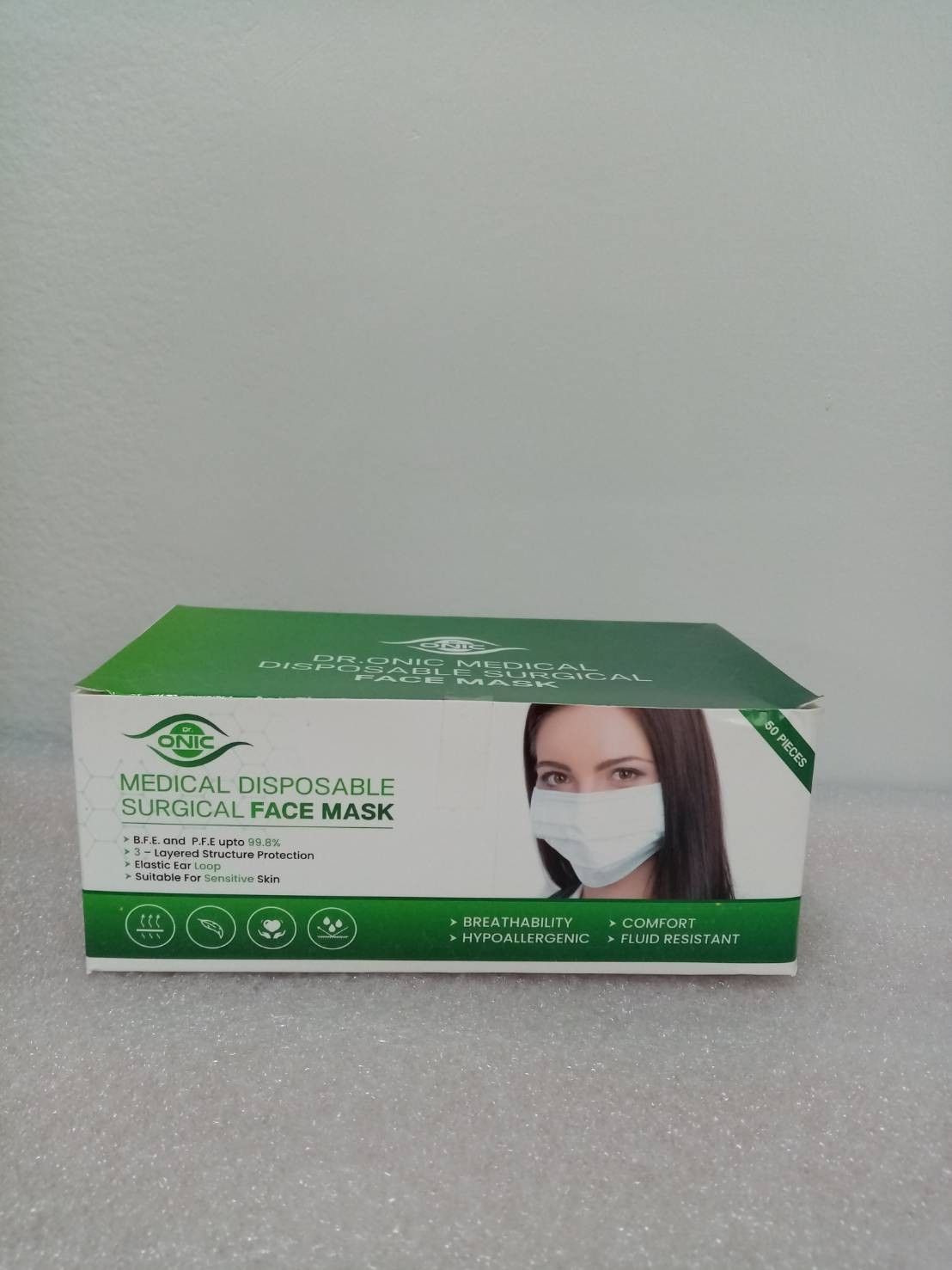 หน้ากากอนามัย 3 ชั้น Medical Disposable Surgical Face Mask