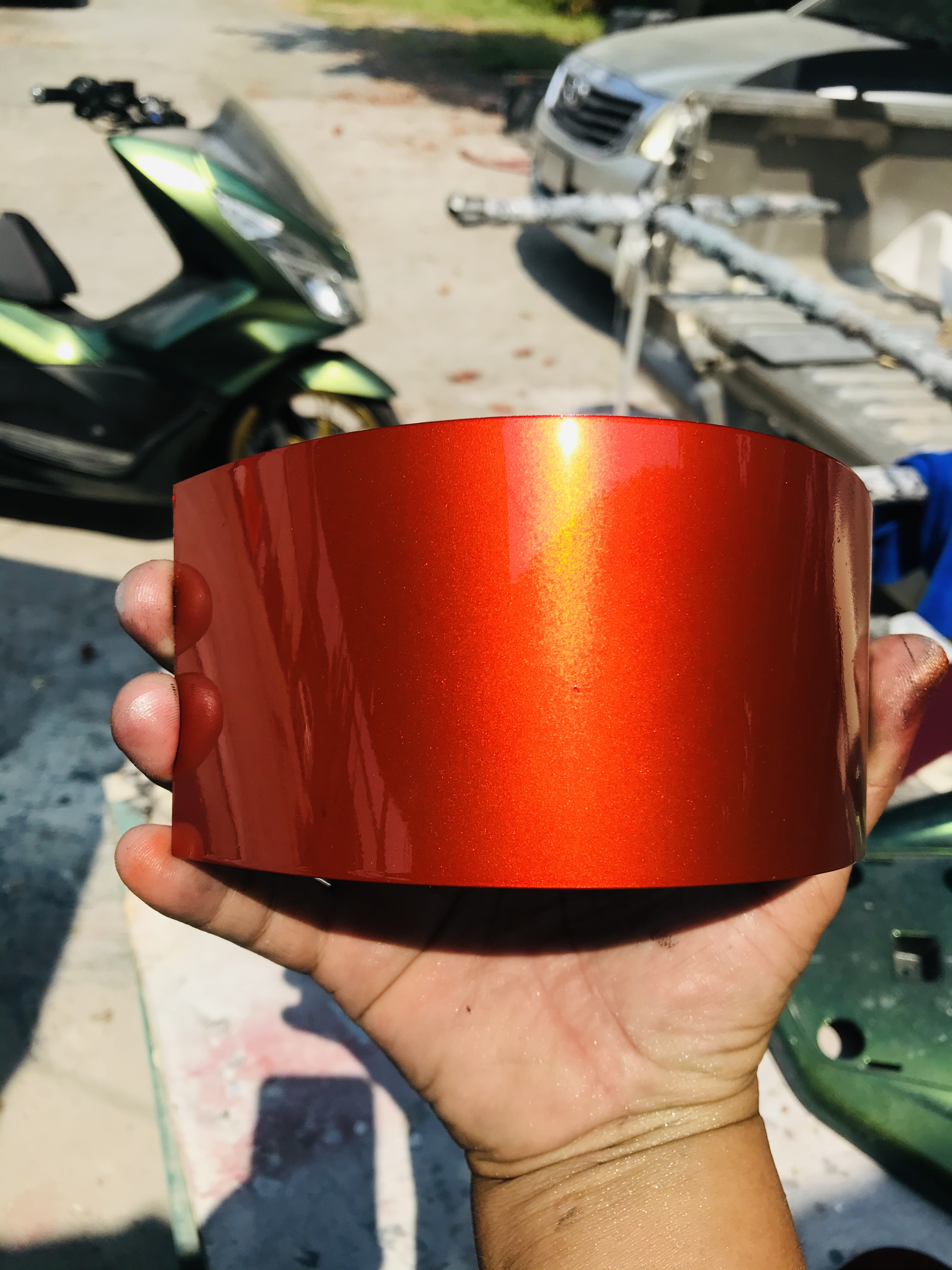 สีแก้ว มีหลายสีให้เลือก