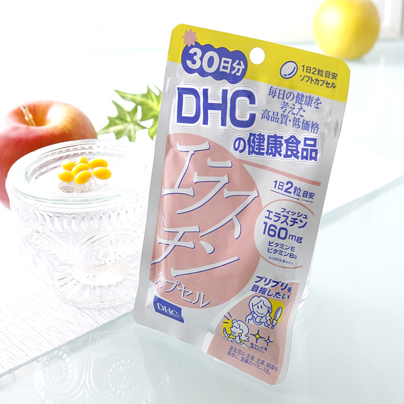 DHC Elastin ลดเลือนริ้วรอย ผิวเต่งตึงเปล่งปลั่ง ดูอ่อนเยาว์ขึ้น 60 เม็ด (30 วัน)