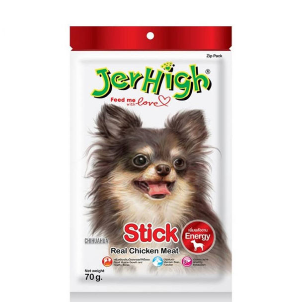 Jerhigh สติ๊กไก่ 70 g.