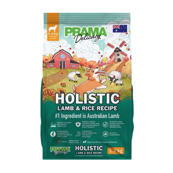 Prama Holistic Lamb & Rice Recipe 1.2 Kg.