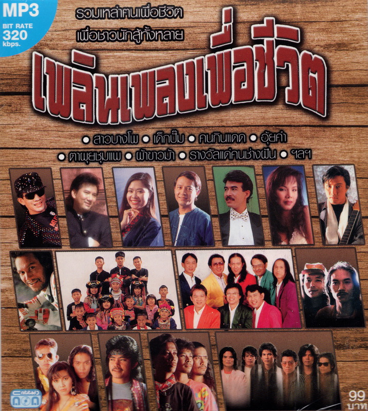 CD MP3 '' เพลินเพลงเพื่อชีวิต ''