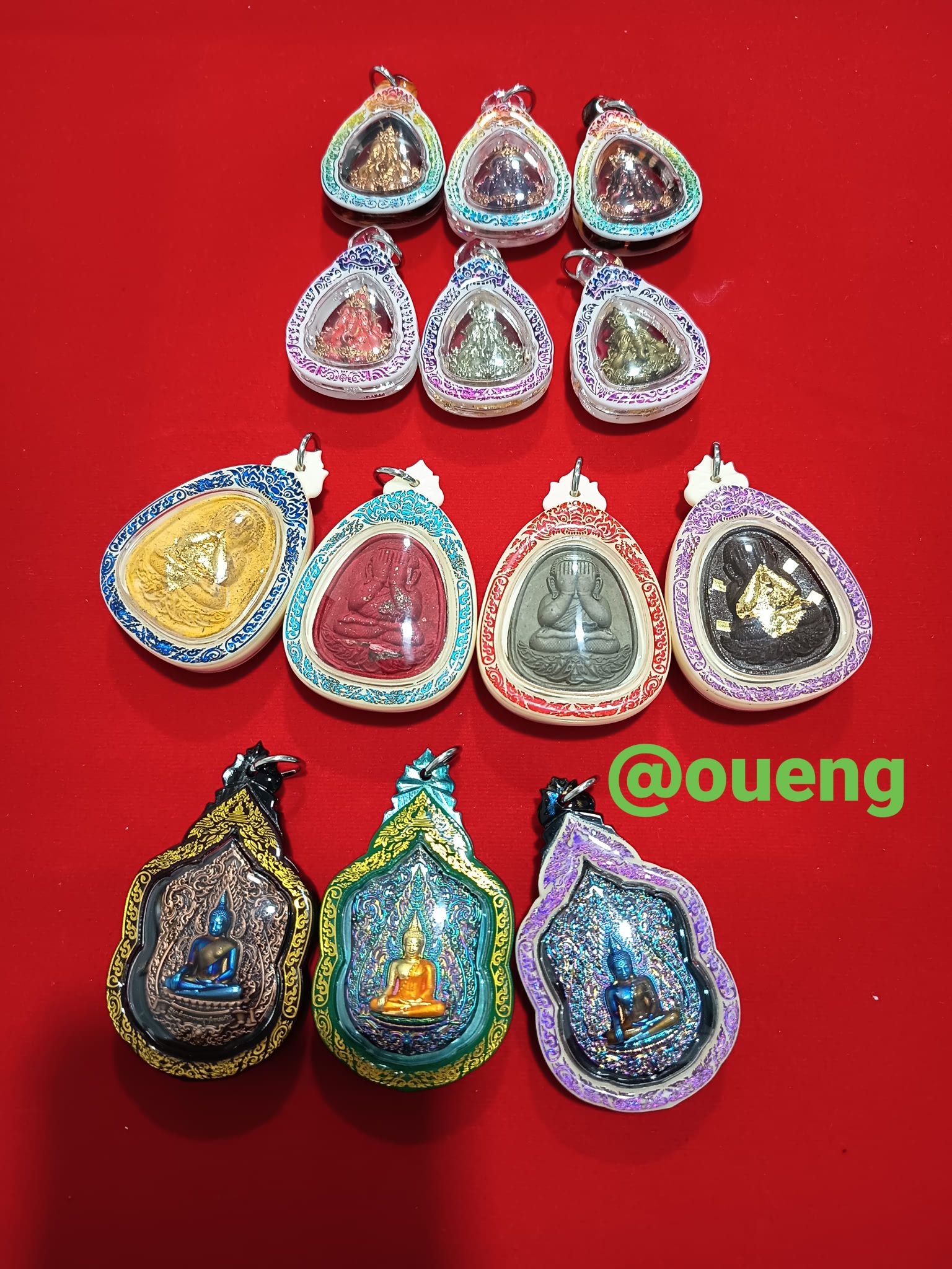 งานเลี่ยมพระพลาสติกLaser case