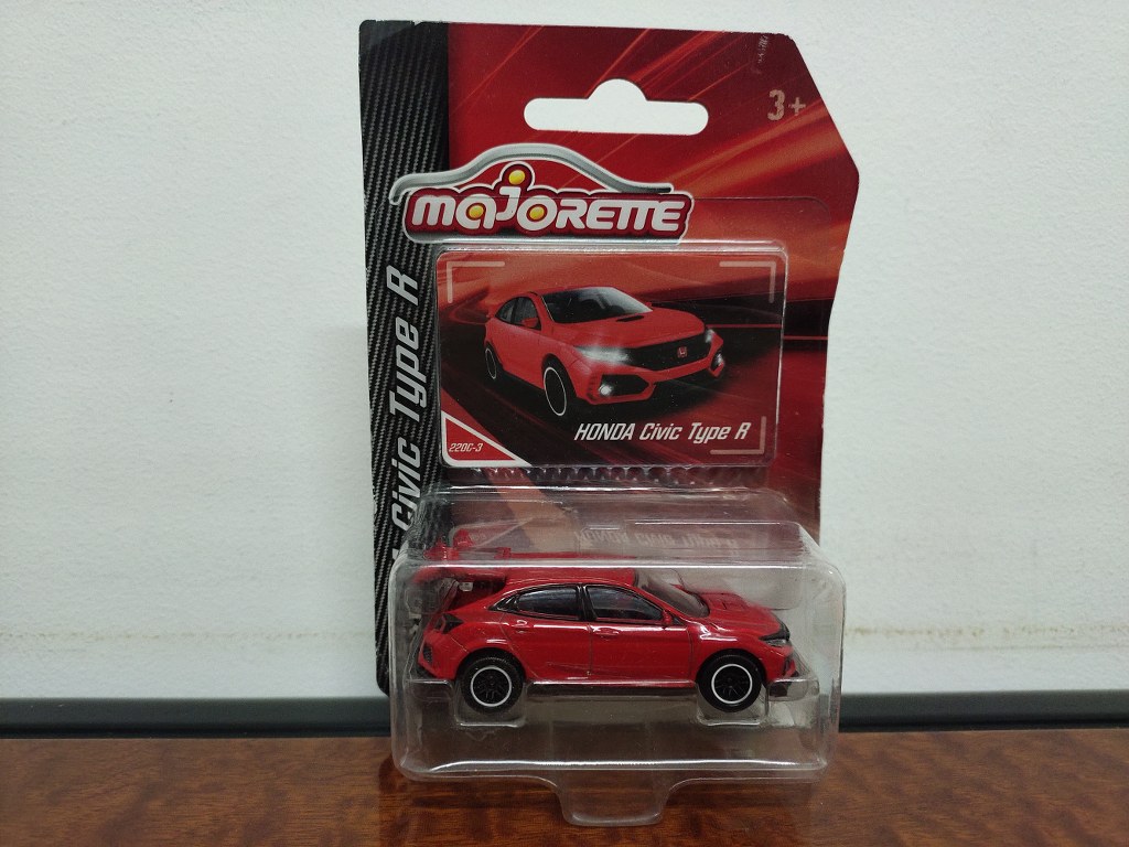 Majorette Honda Civic type R สีแดง