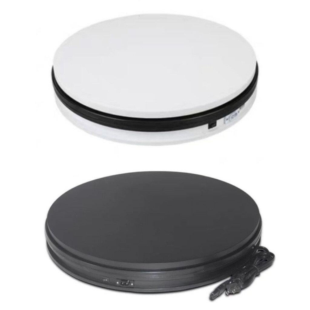 Turntable-BKL แท่นหมุนโชว์สินค้า รุ่นมาตรฐาน ไม่มีรีโมท ขนาด 15 25 35 45 60 ซม Electric Display Stand OT0011