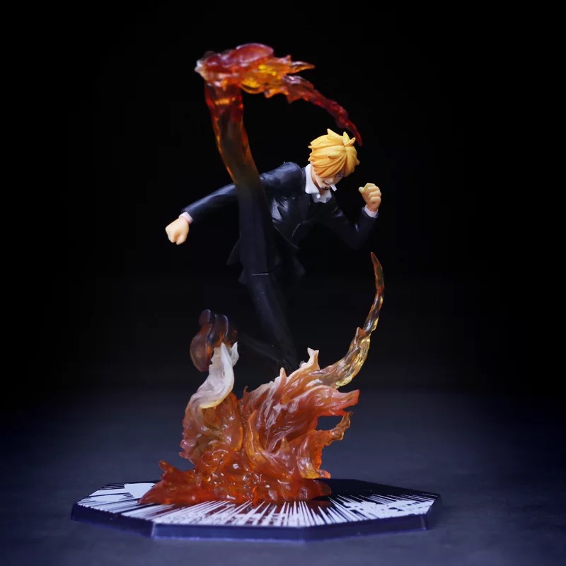 One Piece - Figuarts Zero SANJI -Diable Jambe- [ของแท้] [แมวทอง]