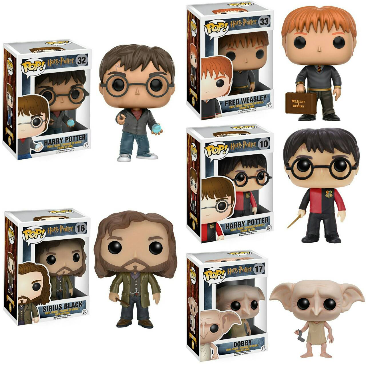 Harry Potter - Funko POP! Set 3 [ของแท้]