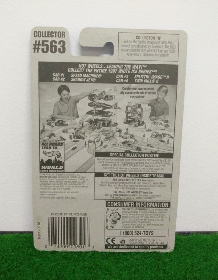 Hot Wheels Splittin' Image II; White Ice Series #3 of 4