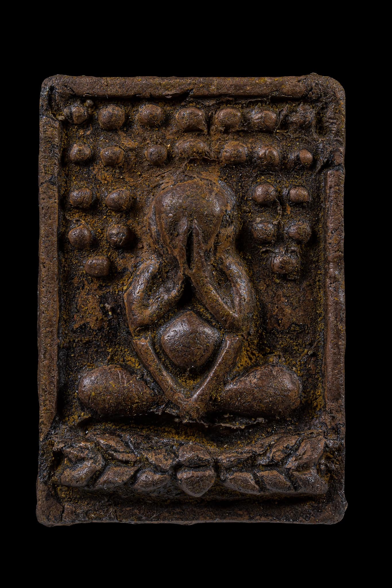 พระปิดตาปรกโพธิ์ ผงกระดูกผี รุ่นรวยพันล้าน (พร้อมส่ง)