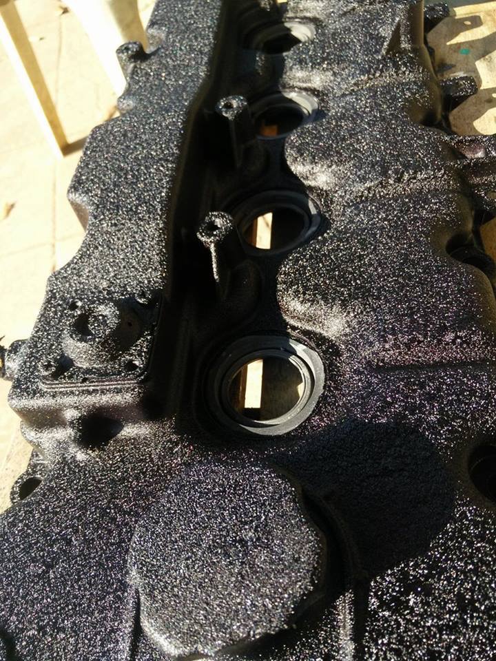 สีย่นพ่นฝาสูบรถแต่งซิ่ง