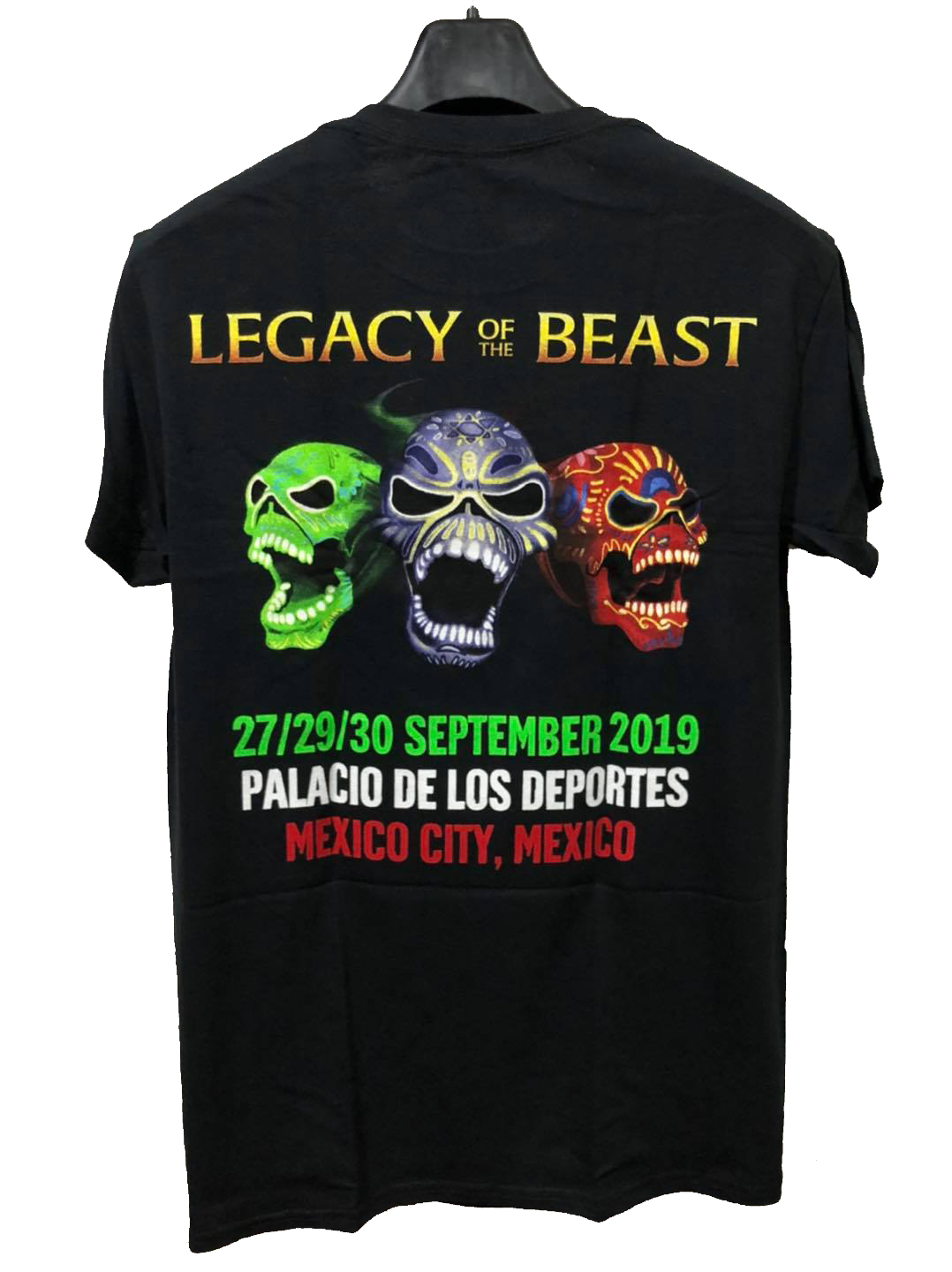 เสื้อวง Iron Maiden Nights Of The Dead Legacy Of The Beast Mexico City ปี 2020 Limited Edition ลิขสิทธิ์แท้ 100%