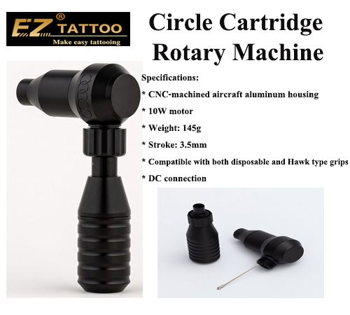 เครื่องสัก Circle Cartridge Rotary Machine By EZ เครื่องสัก Circle Cartridge Rotary Machine By EZ