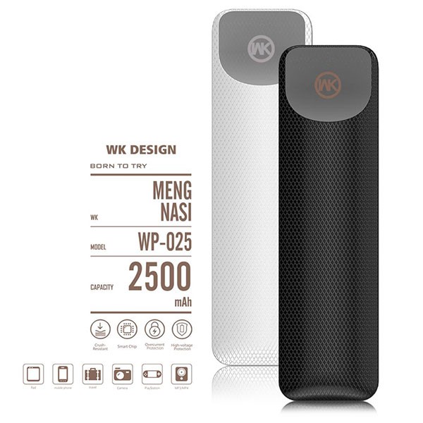 แบตสำรอง WK Mengnasi 2500mAh