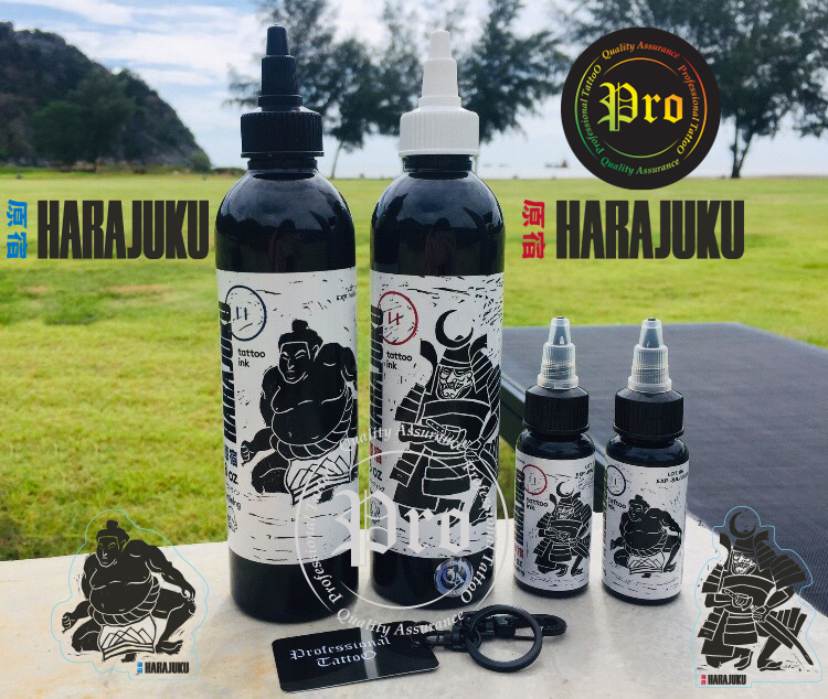 HARAJUKU HARAJUKU Tattoo Ink Black 8 ออนซ์ , 1 ออนซ์